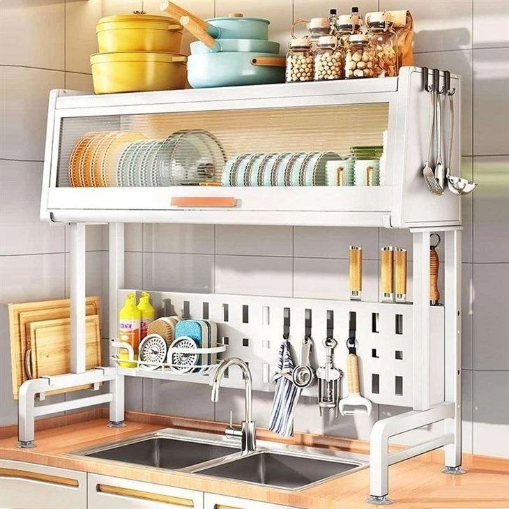 Large Over The Sink Dish Rack