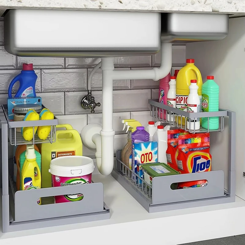 pull out under kitchen sink organizer pull out under kitchen sink organizer