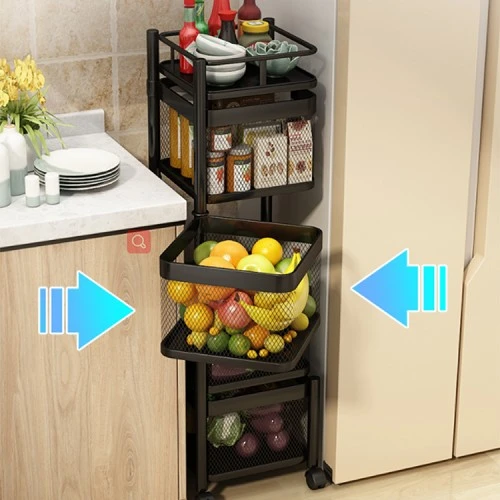 Rotating Utility Trolley Cart